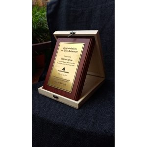 Wooden Award Memento