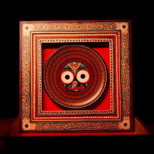 Teak wood Jagannath Box Memento