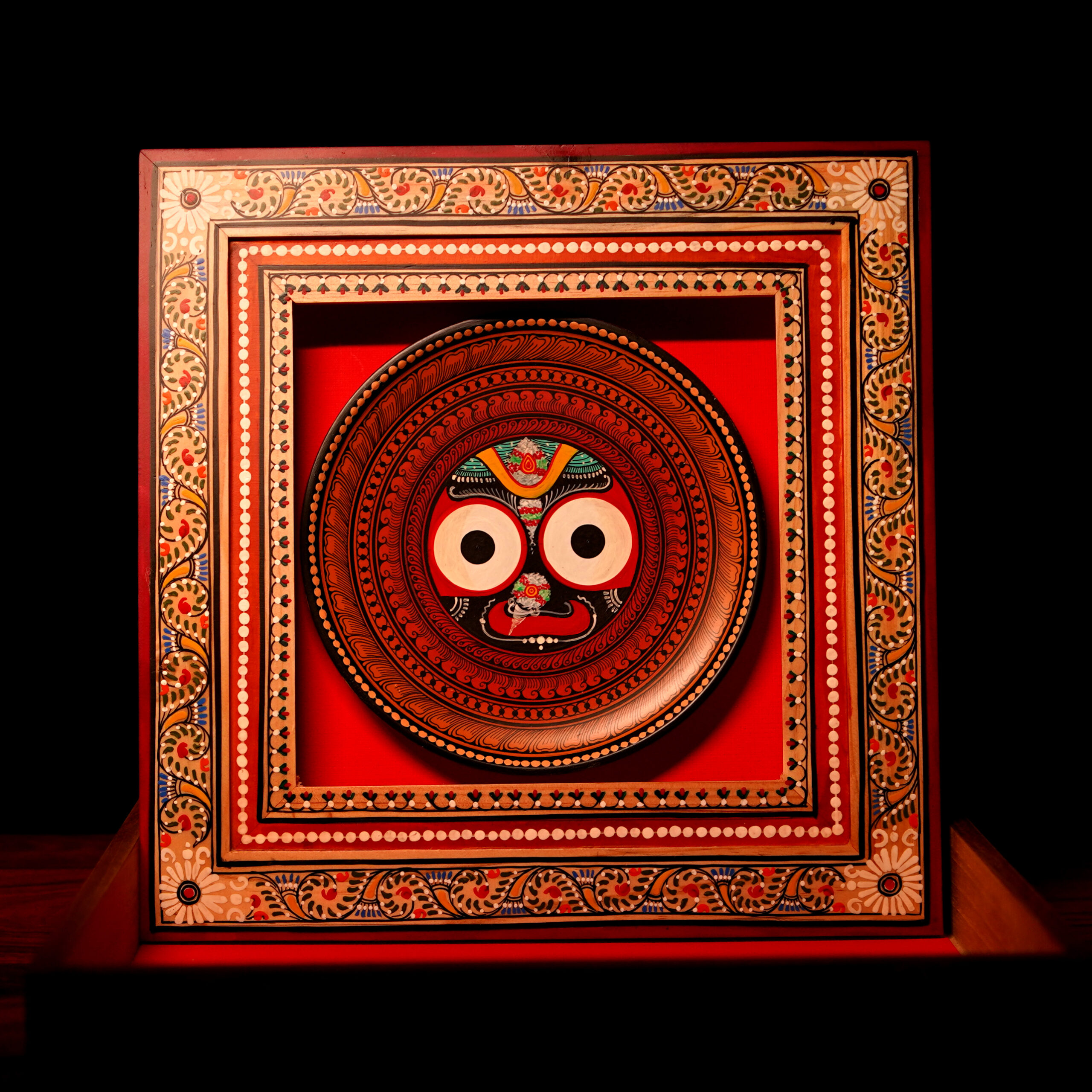 Teak wood Jagannath Box Memento