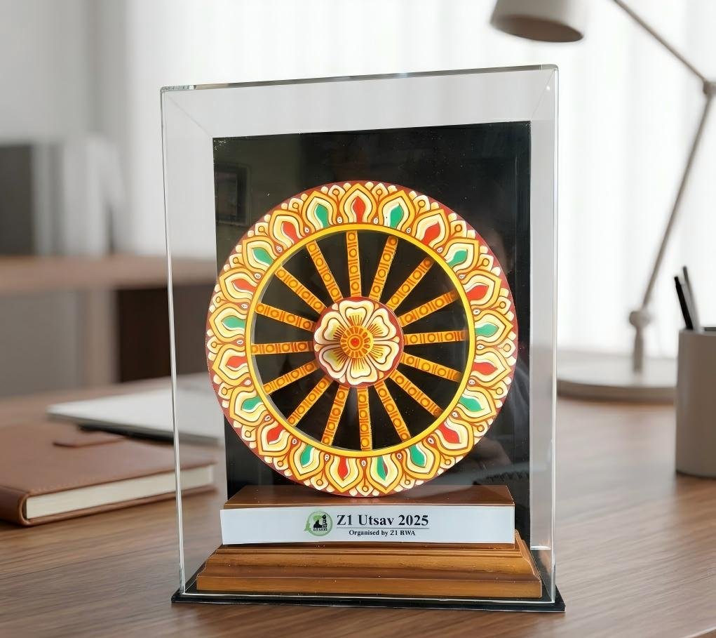 Handcrafted Ratha wheel Memento(Big)