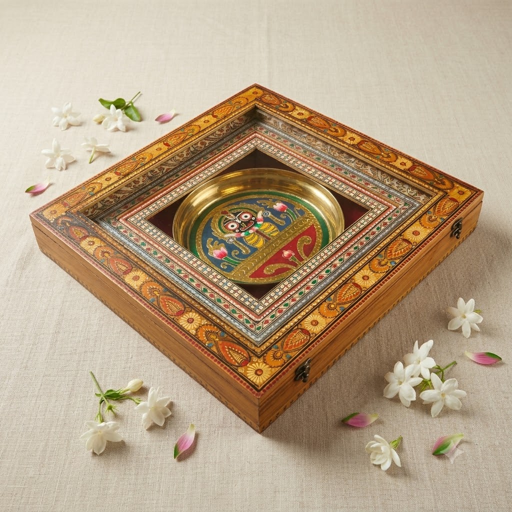 Brass Kon Wheel Box Memento