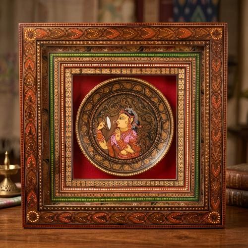 Teak wood Nartaki Box Memento