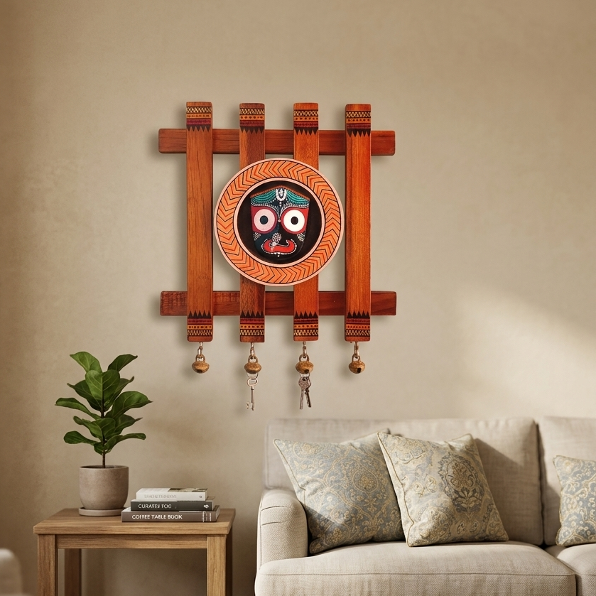 Premium Wooden Key Chain Wall Hanging