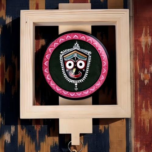 Hand-Painted Jagannath Wall Hanging.